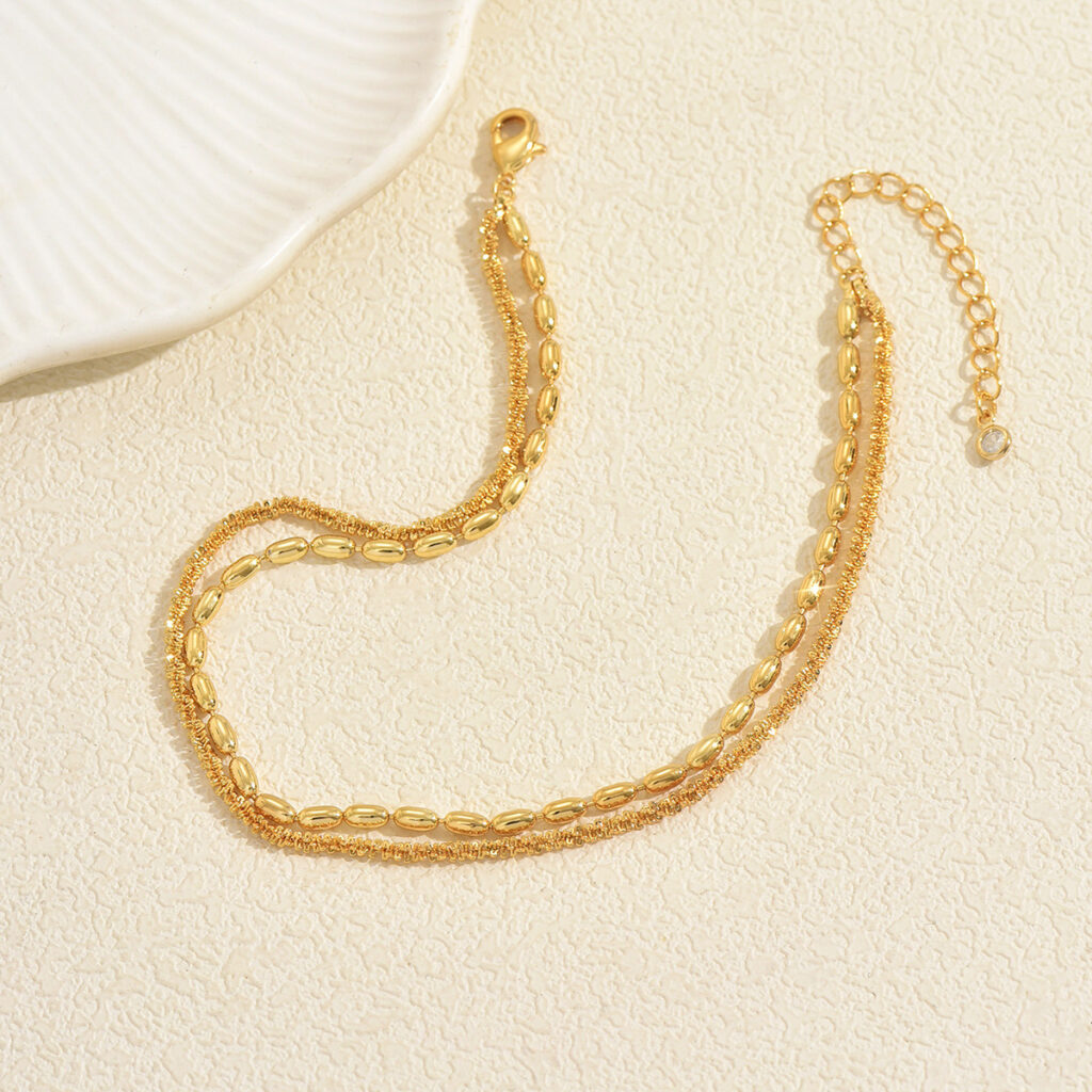 Gold Layered Anklet 2