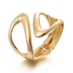 Hollow-Out Cuff Bracelet - Image 2