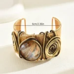 Gemstone Twisted Bracelet - Image 4