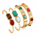Turquoise Tiger Eye Bracelet - Image 2