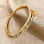 Rhinestone Zipper Bracelet - Image 7