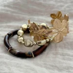 Acrylic Flower Round Bracelet - Image 3