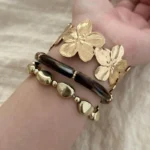 Acrylic Flower Round Bracelet