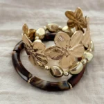 Acrylic Flower Round Bracelet - Image 5