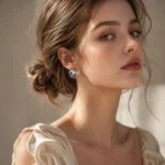 Aurora Pearl Stud Earrings