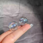 Aurora Pearl Stud Earrings - Image 4
