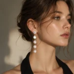 Baroque Pearl Long Tassel Earrings