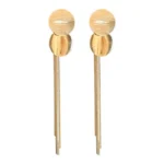 Round Disc Tassel Earrings - Image 6