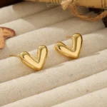 French Metallic Earrings