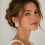 Pearl Floral Earrings