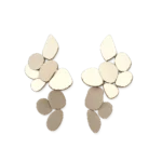 Metal Irregular Earrings - Image 4