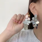 Metal Irregular Earrings - Image 8