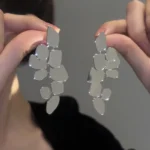 Metal Irregular Earrings - Image 11