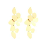 Metal Irregular Earrings - Image 2