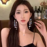 Sequin Tassel Earrings - Image 3