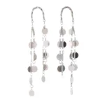 Sequin Tassel Earrings - Image 2