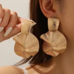 Gold Teardrop Earrings