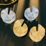 Irregular Stud Earrings - Image 3
