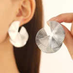 Irregular Stud Earrings - Image 4