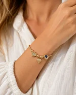 DIY Heart-Shaped Pendant Bracelet - Image 5