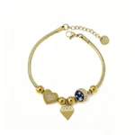 DIY Heart-Shaped Pendant Bracelet - Image 7