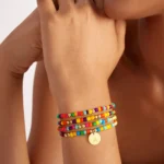 Colorful Seed Bead Bracelet