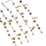 Floral Butterfly Charm Bracelet - Image 3