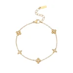 Zircon Star Titanium Steel Bracelet - Image 2
