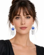 Miao Tie-Dye Earrings - Image 7