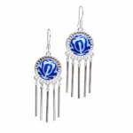 Miao Tie-Dye Earrings - Image 2