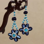 Miao Tie-Dye Earrings - Image 4