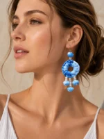 Miao Tie-Dye Earrings