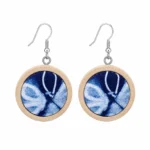 Miao Tie-Dye Earrings - Image 2