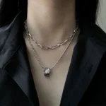 Round Pendant Necklace