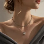 Round Pendant Necklace - Image 4
