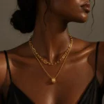 Round Pendant Necklace - Image 6