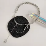 Teardrop Starburst Cross Necklace - Image 4