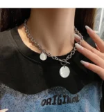 Titanium Steel Letter Necklace - Image 4