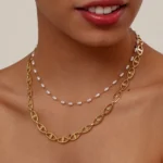 Double-Layer Layered Necklace - Image 5