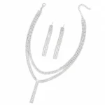 Teardrop Claw Chain Necklace - Image 3
