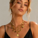 Bohemian Heavy Beaded Necklace