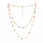 Pearl Heart Pendant Choker - Image 2