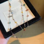 Pearl Heart Pendant Choker - Image 5