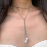 Lace-Wrapped Necklace - Image 2