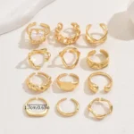 Geometric Stackable Ring Set - Image 6