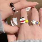 Cute Puppy Enamel Ring - Image 5