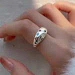 Colorful Crystal Ring - Image 5