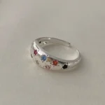 Colorful Crystal Ring - Image 6