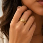 Great Wall Pattern Ring