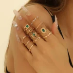 Vintage Rhinestone Ring - Image 3